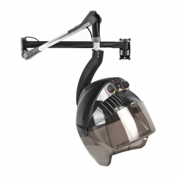 Torkhuv GABBIANO CENTURION DVI-303W IONIC svart vägghängd