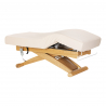 Elektrisk behandlingssäng / massagesäng SPA SILLON SIESTA beige / ljust trä, extra hög, 3-motor