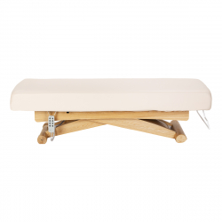 Elektrisk behandlingssäng / massagesäng SPA SILLON SIESTA beige / ljust trä, extra hög, 3-motor