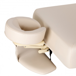 Elektrisk behandlingssäng / massagesäng SPA SILLON SIESTA beige / ljust trä, extra hög, 3-motor