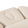 Elektrisk behandlingssäng / massagesäng SPA SILLON RELAX beige / ljust trä, 3-motor