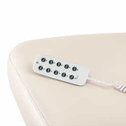 Elektrisk behandlingssäng / massagesäng SPA SILLON COMFORT beige, uppvärmning, 4-motor