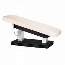 Elektrisk behandlingssäng / massagesäng SPA SILLON COMFORT beige / svart trä, uppvärmning, 4-motor