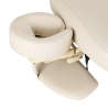 Elektrisk behandlingssäng / massagesäng SPA SILLON COMFORT beige / svart trä, uppvärmning, 4-motor