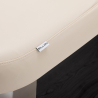 Elektrisk behandlingssäng / massagesäng SPA SILLON COMFORT beige / svart trä, uppvärmning, 4-motor