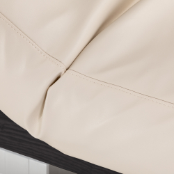 Elektrisk behandlingssäng / massagesäng SPA SILLON COMFORT beige / svart trä, uppvärmning, 4-motor