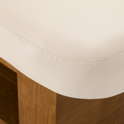 Elektrisk behandlingssäng / massagesäng SPA SILLON LEISURE beige / ljust trä, 3-motor