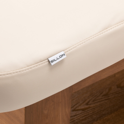 Elektrisk behandlingssäng / massagesäng SPA SILLON LEISURE PREMIUM beige / ljust trä, 3-motor