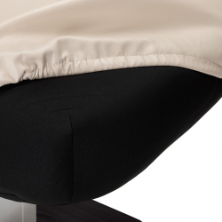 Elektrisk behandlingssäng / massagesäng SPA SILLON COMFORT beige / svart trä, uppvärmning, 4-motor