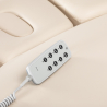 Elektrisk behandlingssäng / massagesäng SPA SILLON RELAX beige / svart trä, 3-motor