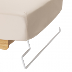 Elektrisk behandlingssäng / massagesäng SPA SILLON SIESTA beige / ljust trä, extra hög, 3-motor