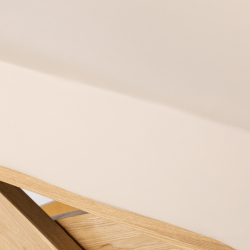 Elektrisk behandlingssäng / massagesäng SPA SILLON SIESTA beige / ljust trä, extra hög, 3-motor