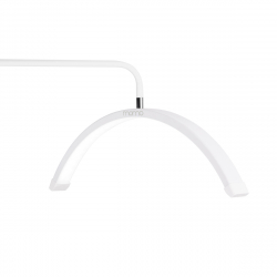 Arbetslampa / behandlingslampa GLOW MX6 Half Moon för ögonfransar vit