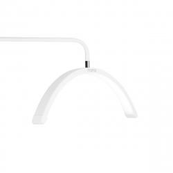 Arbetslampa / behandlingslampa GLOW MX6 Half Moon för ögonfransar vit