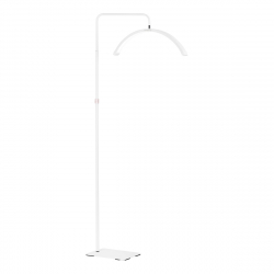 Arbetslampa / behandlingslampa GLOW MX6 Half Moon för ögonfransar vit