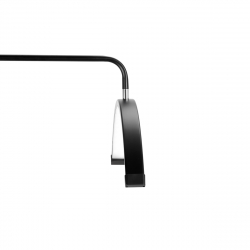 Arbetslampa / behandlingslampa GLOW MX6 Half Moon för ögonfransar svart