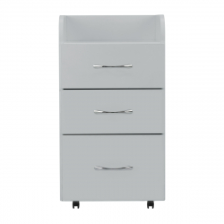 Lådhurts på hjul KOMBI I grå