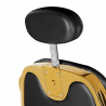 Barberarstol GABBIANO FRANCESCO GOLD svart