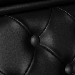 Barberarstol GABBIANO FRANCESCO GOLD svart