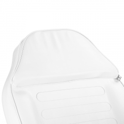 Behandlingssäng A 210DH med justerbar vagga, flexibla armstöd, vit