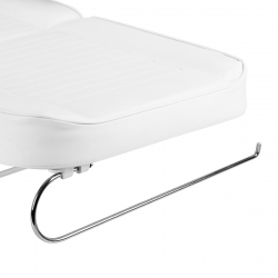 Behandlingssäng A 210DH med justerbar vagga, flexibla armstöd, vit