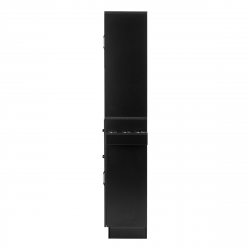 Frisörstation / Arbetsplats LABOR GABBIANO TOTEM svart