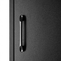 Frisörstation / Arbetsplats LABOR GABBIANO TOTEM svart