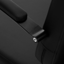 Schamponeringsstol Hair System Edge Noir svart