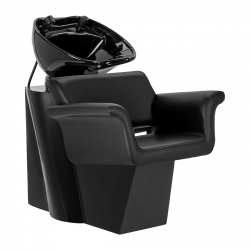 Schamponeringsstol GABBIANO LUCCA svart