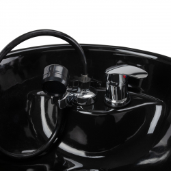 Schamponeringsstol Hair System KOMODO svart