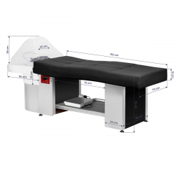 Schamponering / spabänk HAIR SYSTEM HEAD SPA 017 svart
