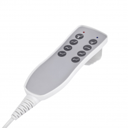 Elektrisk behandlingsbänk AZZURRO 708A 4-motor vit