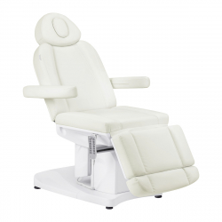Elektrisk behandlingsbänk AZZURRO 708A 4-motor, vit, uppvärmning