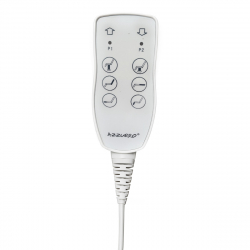 Elektrisk behandlingsbänk AZZURRO 891 3-motor grå