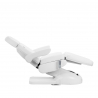 Elektrisk fotvårdsstol / behandlingsbänk Azzurro Lux PEDI vit 5-motor med lutning