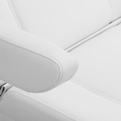 Elektrisk fotvårdsstol / behandlingsbänk Azzurro Lux PEDI vit 5-motor med lutning