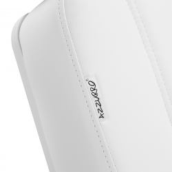 Elektrisk fotvårdsstol / behandlingsbänk Azzurro Lux PEDI vit 5-motor med lutning