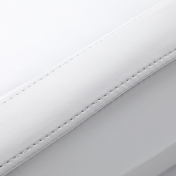 Elektrisk fotvårdsstol / behandlingsbänk Azzurro Lux PEDI vit 5-motor med lutning