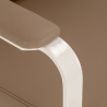 Frisörstol OMEGA Aurora ljusbrun
