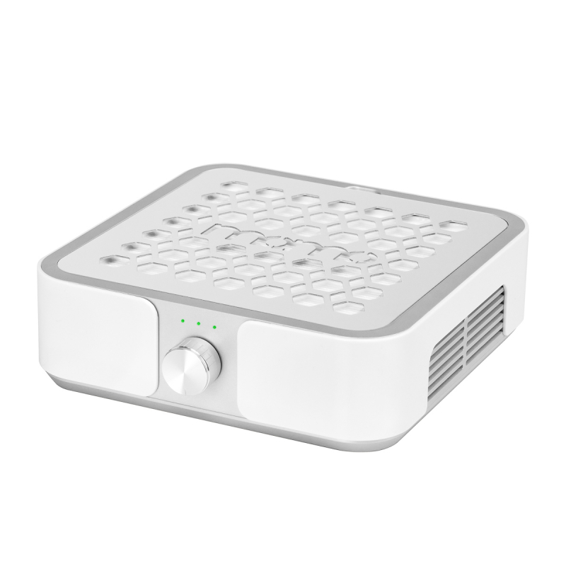 Dammuppsamlare / utsug MOMO P30 med kassettfilter vit / silver