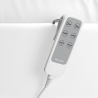 Elektrisk behandlingssäng vit SILLON LUX 3-motor
