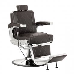 Barberarstol HAIR SYSTEM BM88066 brun