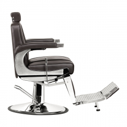 Barberarstol HAIR SYSTEM BM88066 brun