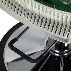 Barberarstol HAIR SYSTEM ROYAL X grön