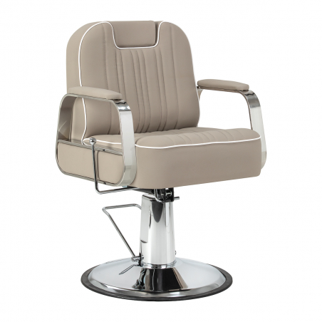 Barberarstol / frisörstol GABBIANO RUFO beige