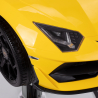 Frisörstol GABBIANO Lamborgini gul för barn