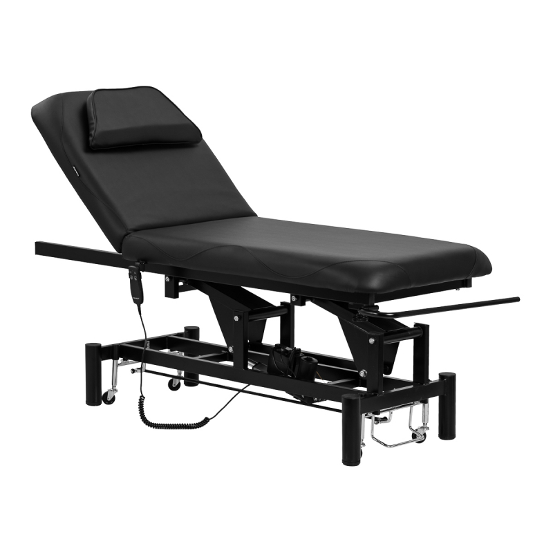 Elektrisk massagebänk / behandlingssäng AZZURRO 684A 1-motor svart