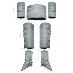 Air Pressure Elegante Platinum T8108 presoterapi med IR & elektrostimulering