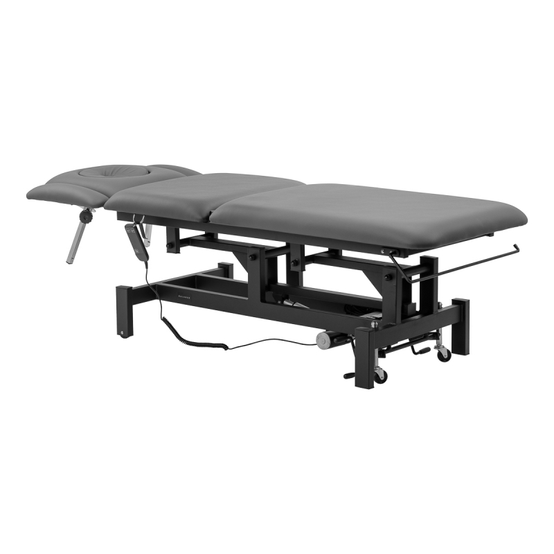 Elektrisk behandlingssäng / massagebänk med lutning Balance Eso 5 grå