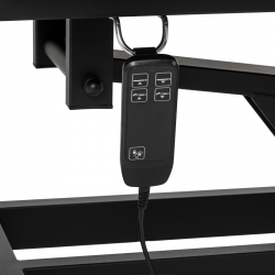 Elektrisk behandlingssäng / massagebänk med lutning Balance Eso 5 grå